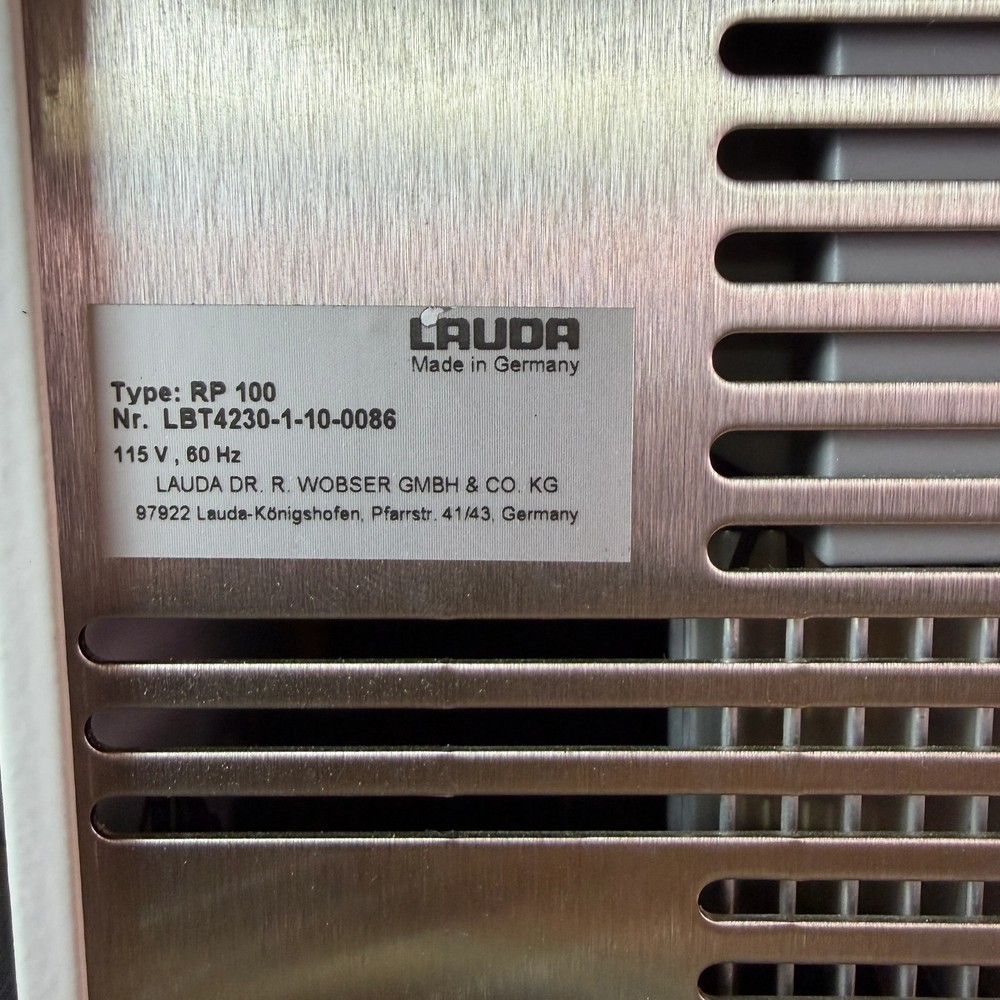 Lauda Ecoline Staredition RE104 Recirculating Chiller with E100 Controller