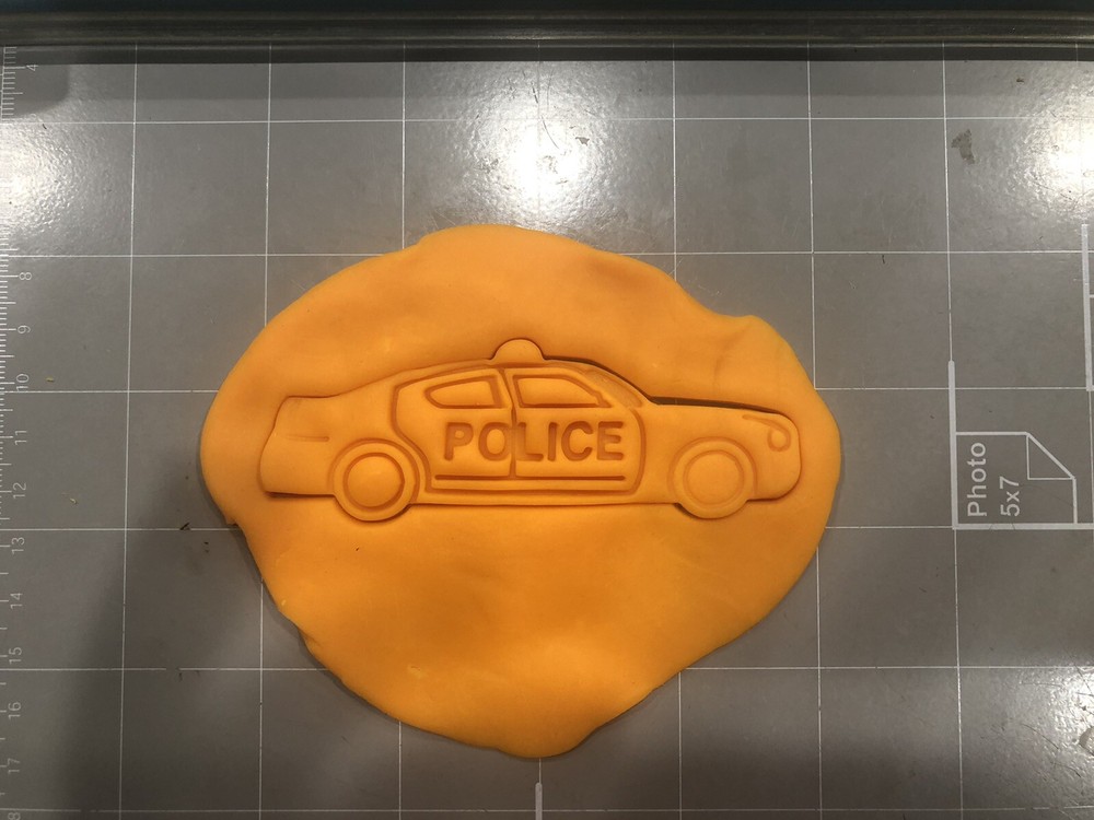 Police Car Cookie Cutter