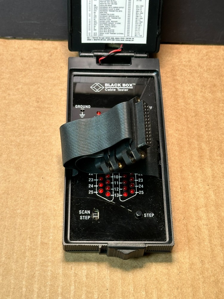 Black Box Portable Cable Analyzer Tester, Model TSW75A Works Ships Fast!!!