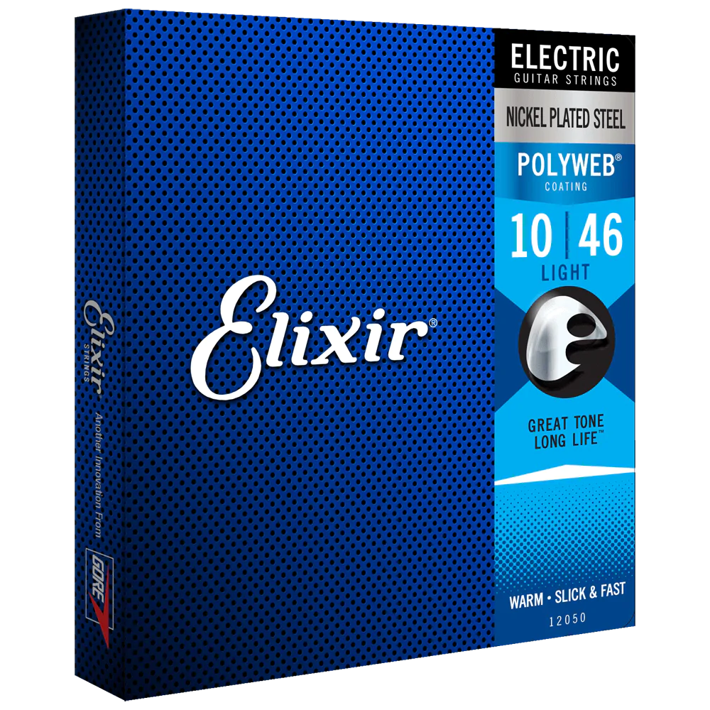 6 Sets! Elixir POLYWEB Nickel Electric — 12050 Light .010-.046