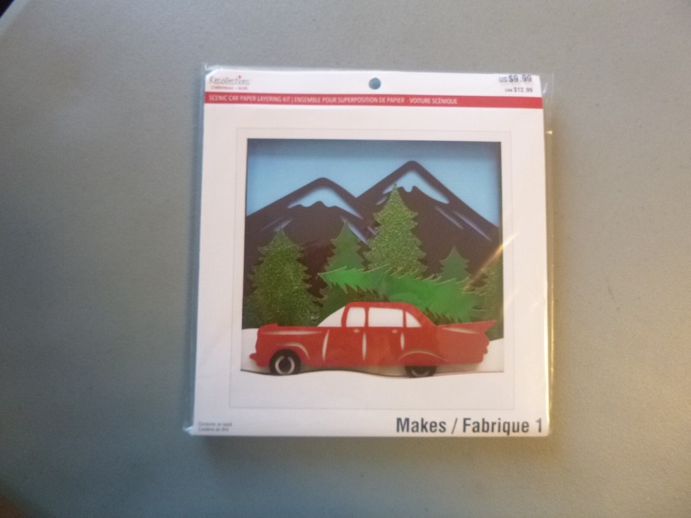 Scenic Car Paper Layering Kit by Recollections