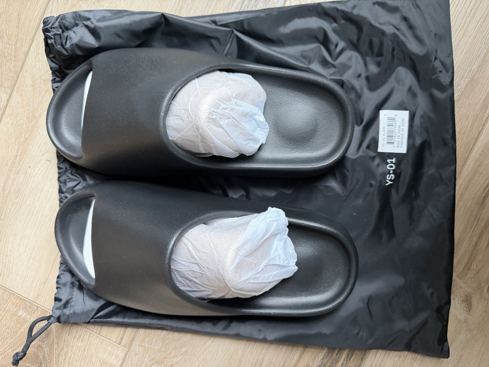 Yeezy Slides YS-01 Black US Ship Same Day Fast!