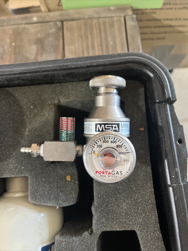 MSA Calibration Test Check Kit With Gas Cylinders (C10A)