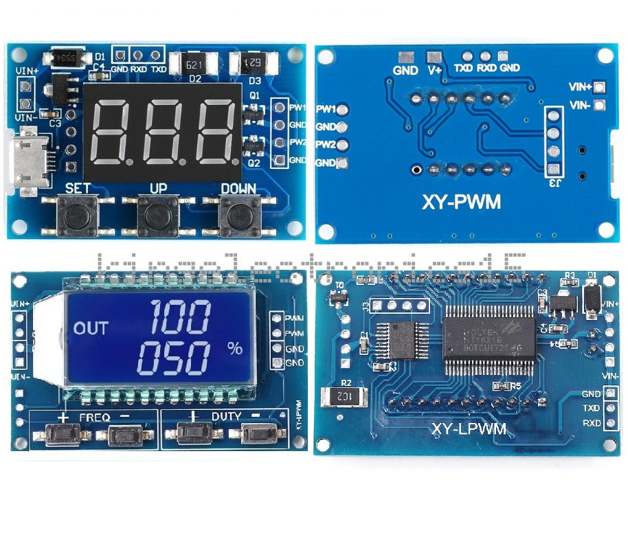 Adjustable PWM Pulse Frequency Duty Cycle Square Wave Signal Generator Module K9