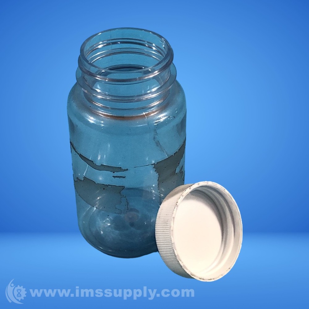 CLEAR PLASTIC BOTTLE WITH LID USIP