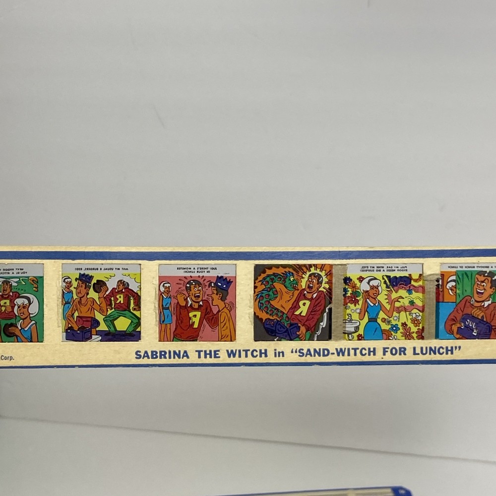 1970 Kenner Projector Slides Multiple Programs Set Of 14 Bold Colors