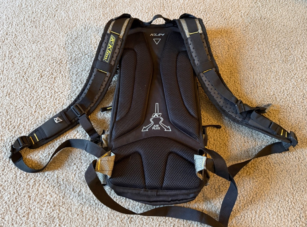 Klim Nac Pak Off-Road Technical Hiking Backpack - Black/Gray