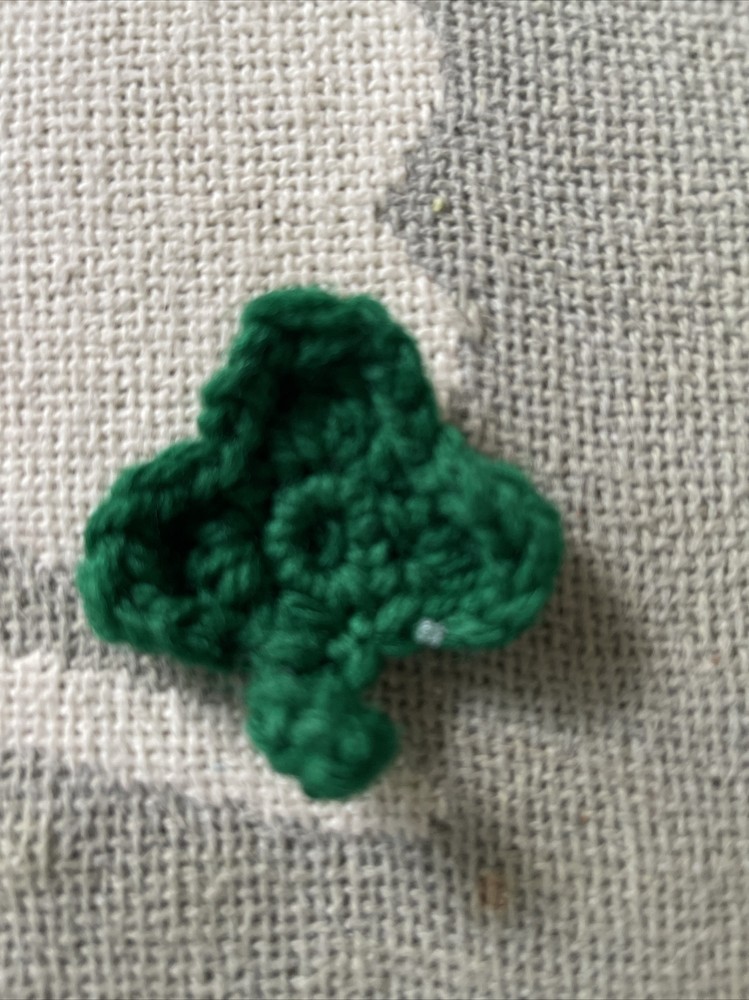 Handmade Crocheted Clover