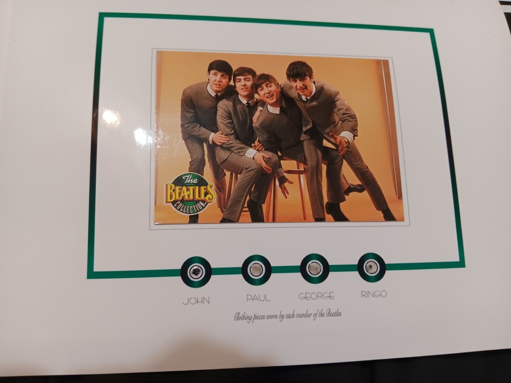 Beatles Swatch Pieces With COA!!
