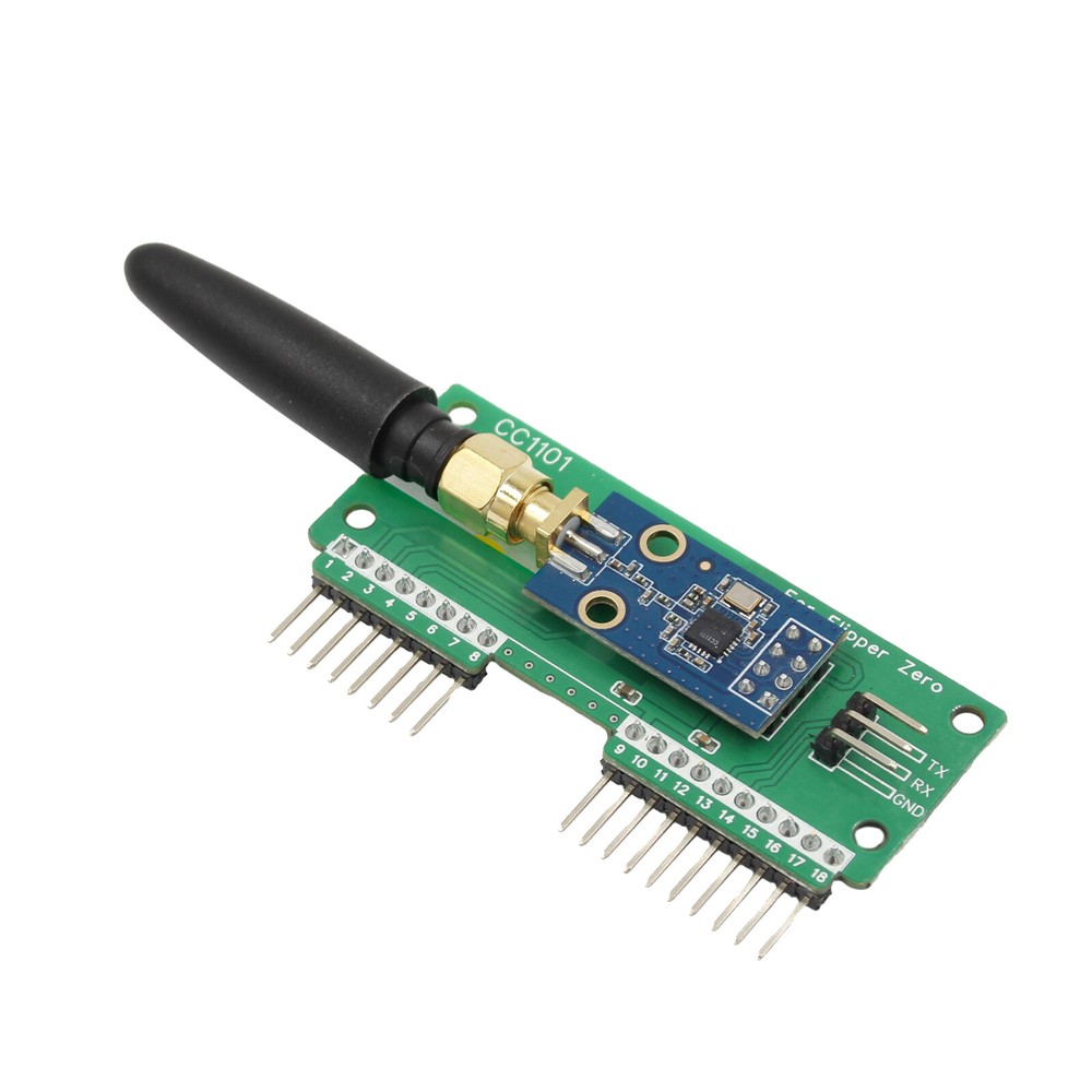 For Flipper CC1101 SubGhz External SubGhz Module Frequency Analyzer 433MHz
