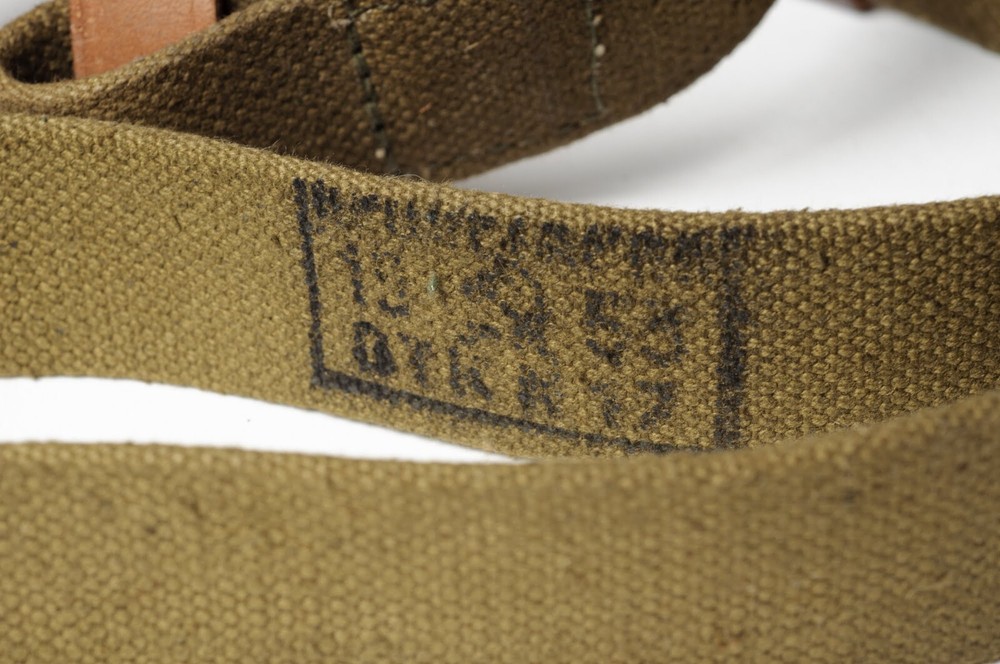 Army adjustable webbing belt for reenactment