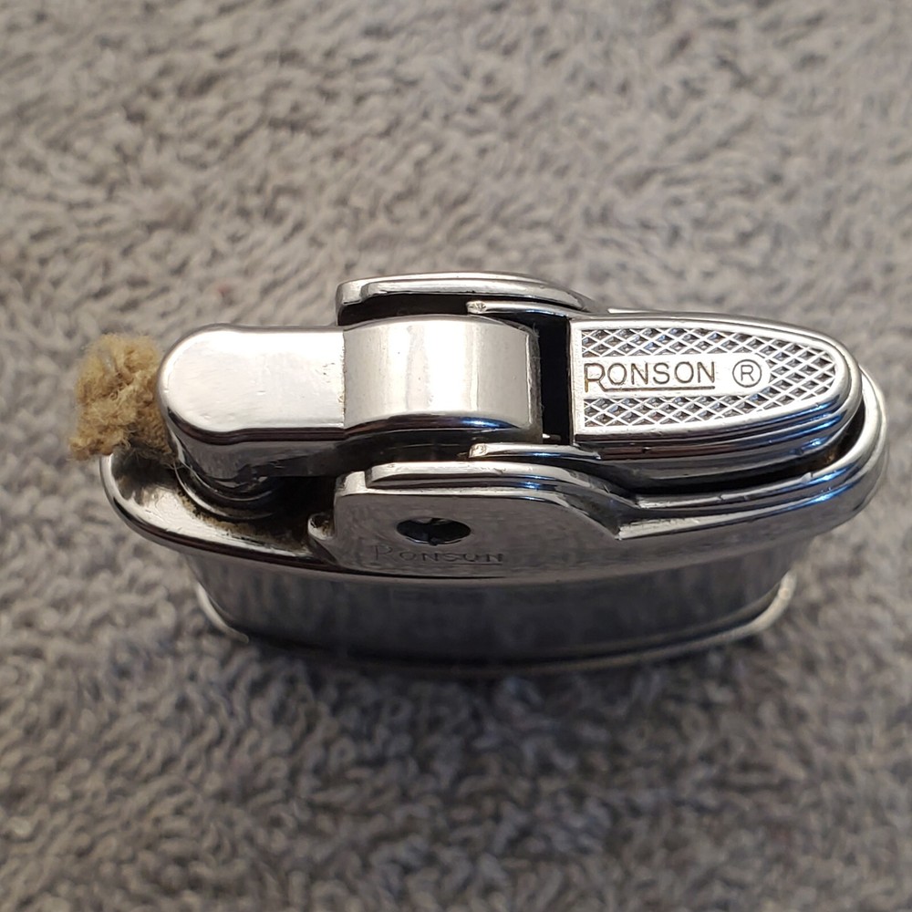 Vintage Ronson SPORT office Lighter E.D.W. ENGRAVED LIGHTER