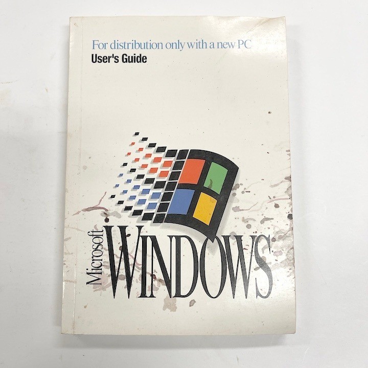 1993 Microsoft Windows Guide System 3.1 for Distribution with Computer Purchase