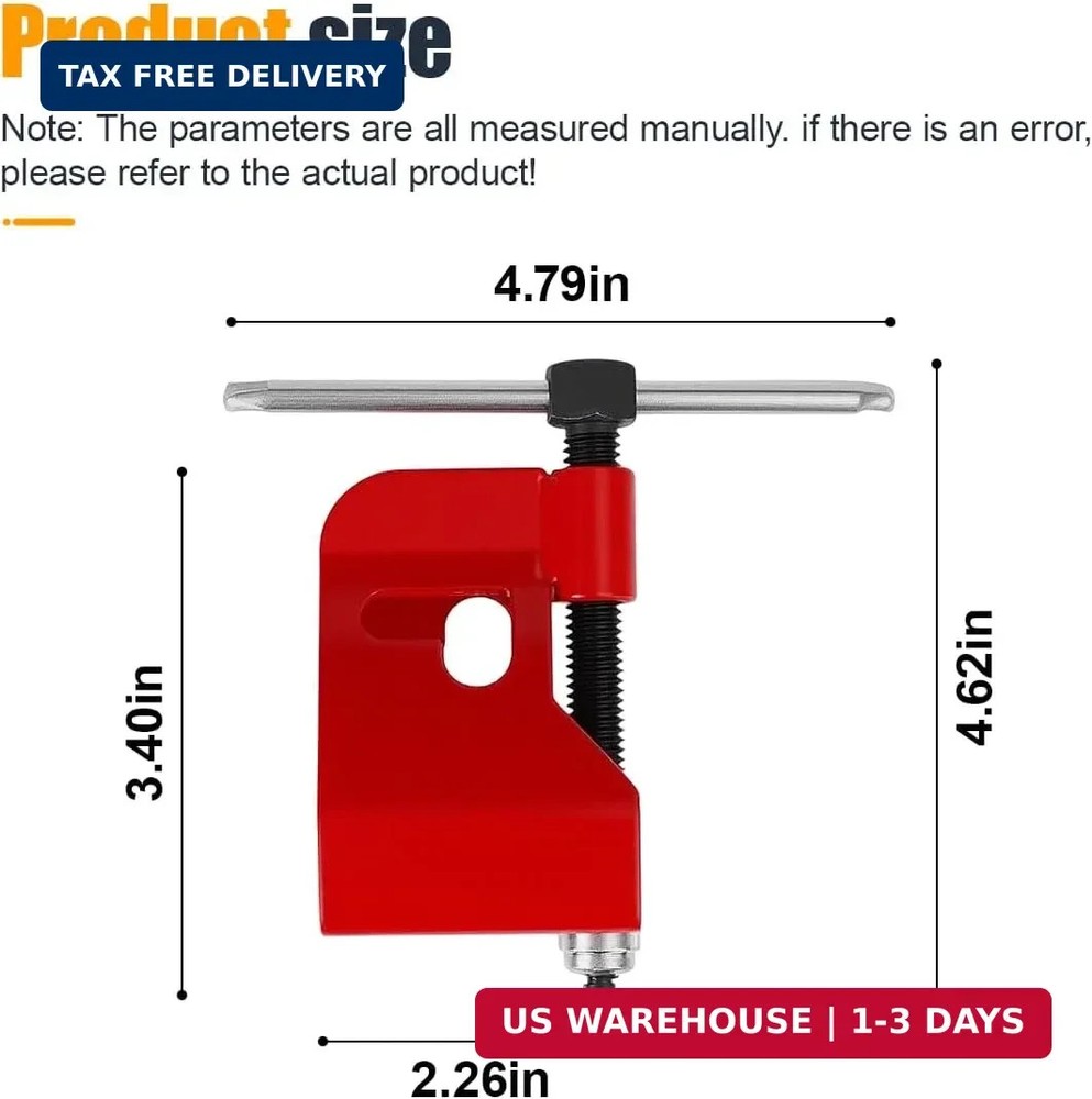Compression Sleeve Puller Tool for 1/2" Ferrule & Nut of Pipe, Ferrule Removal P