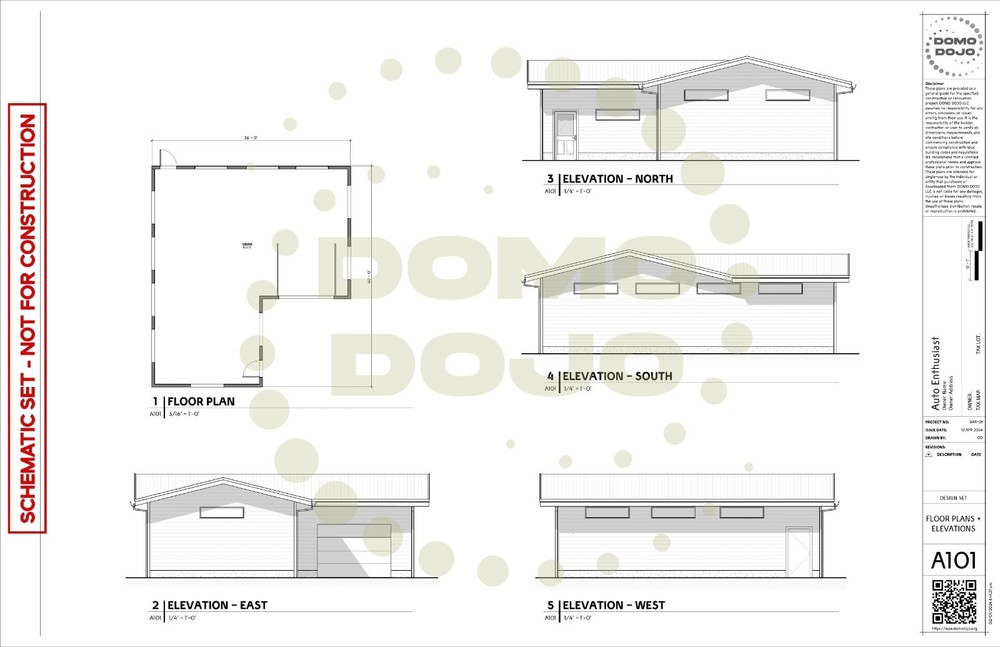 Auto Enthusiast Garage Plans – PDF Downloadable Blueprint