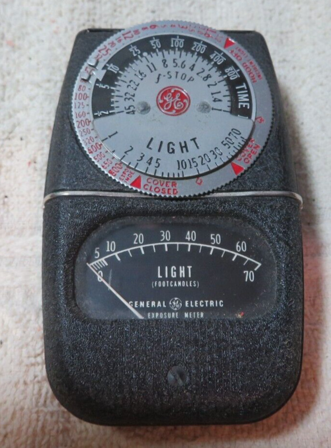 GE General Electric Exposure Meter Type DW-68 IOB Untested
