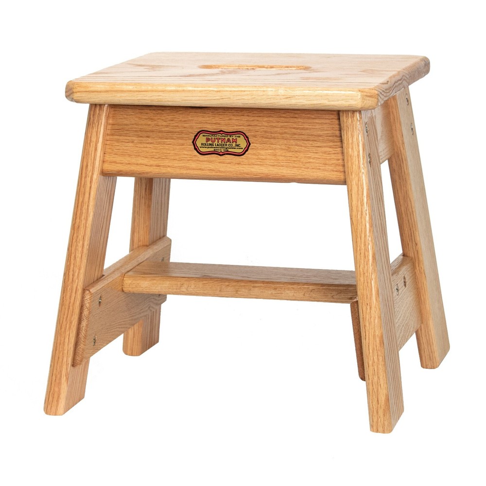 Putnam Ladder Red Oak Step Stool