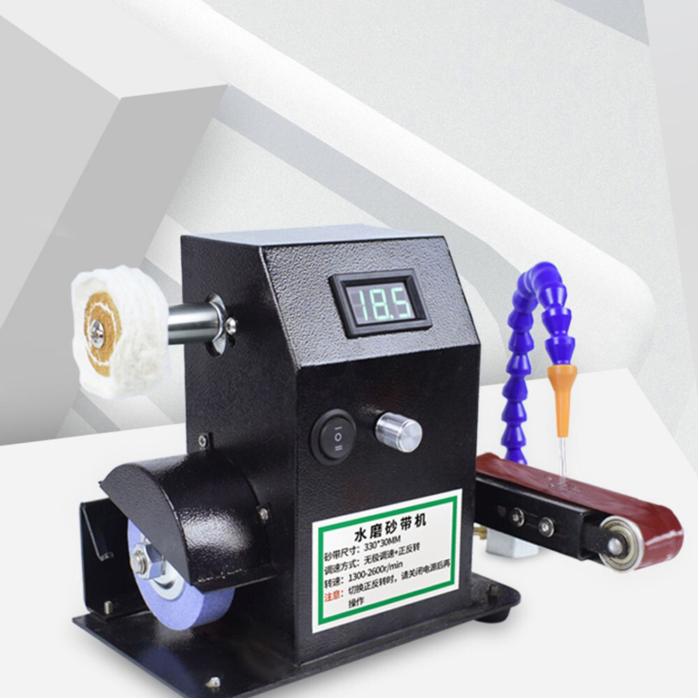 Water-Cooled Knife Sharpener Sharpening Machine Automatic Electric Belt Sander