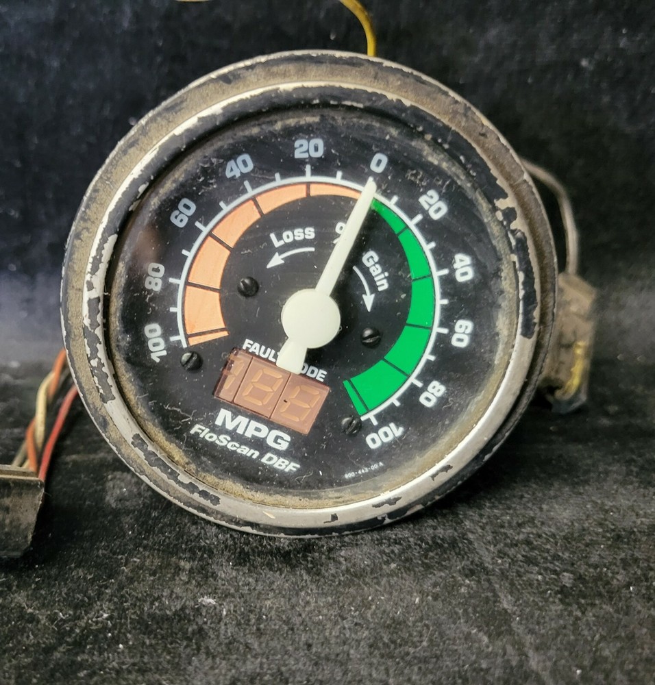 Freightliner FLD MPG Gauge