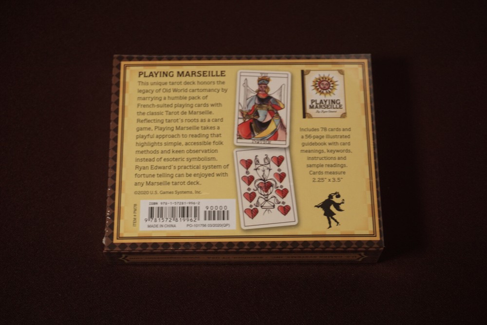 Playing Marseille Tarot Card Deck