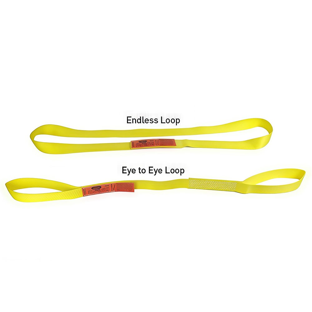6' Long X 2" Wide Endless Loop Nylon Lifting Sling - Universal Fit