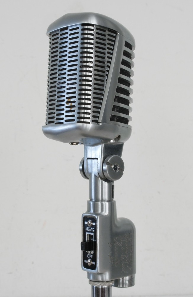 Astatic 77 Dynamic Cardioid Microphone with Stand and Cable