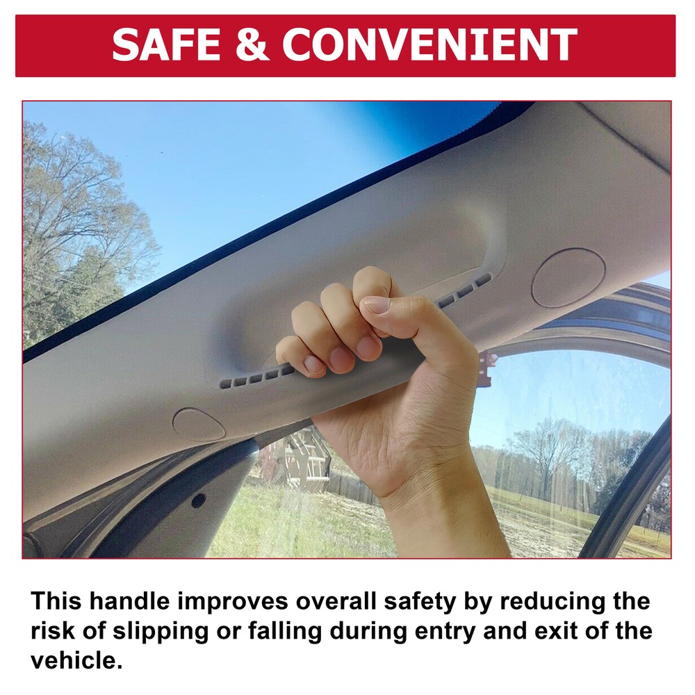 For 03-10 Dodge Ram RH Passenger Pull Grab Handle A Pillar Windshield Post Trim