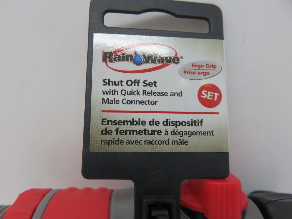 RAINWAVE PLASTIC SINGLE SHUT OFF SET RW-N502