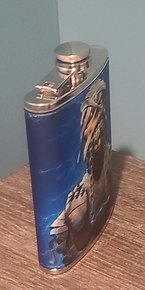Iron Maiden: Powerslave Mummy 8 oz flask custom made NEW