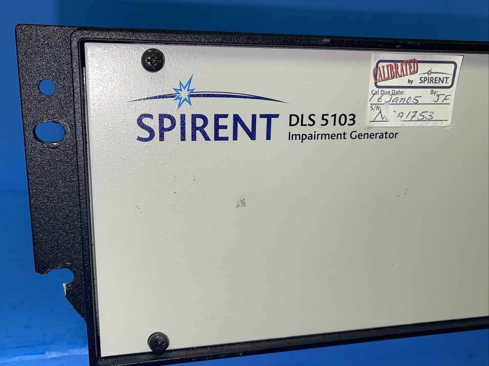 SPIRENT DLS 5103 IMPAIRMENT GENRATOR