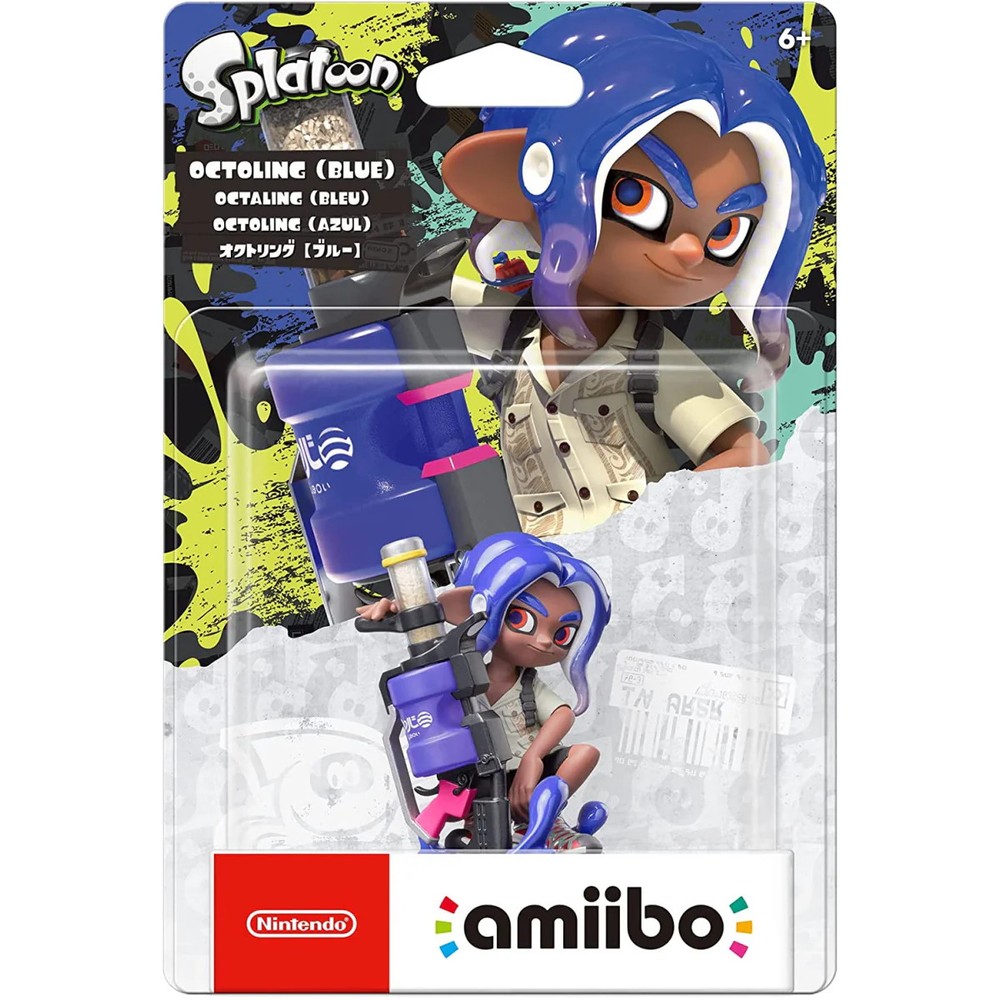 Octoling (Blue) Amiibo - Splatoon Series [Nintendo Accessory]