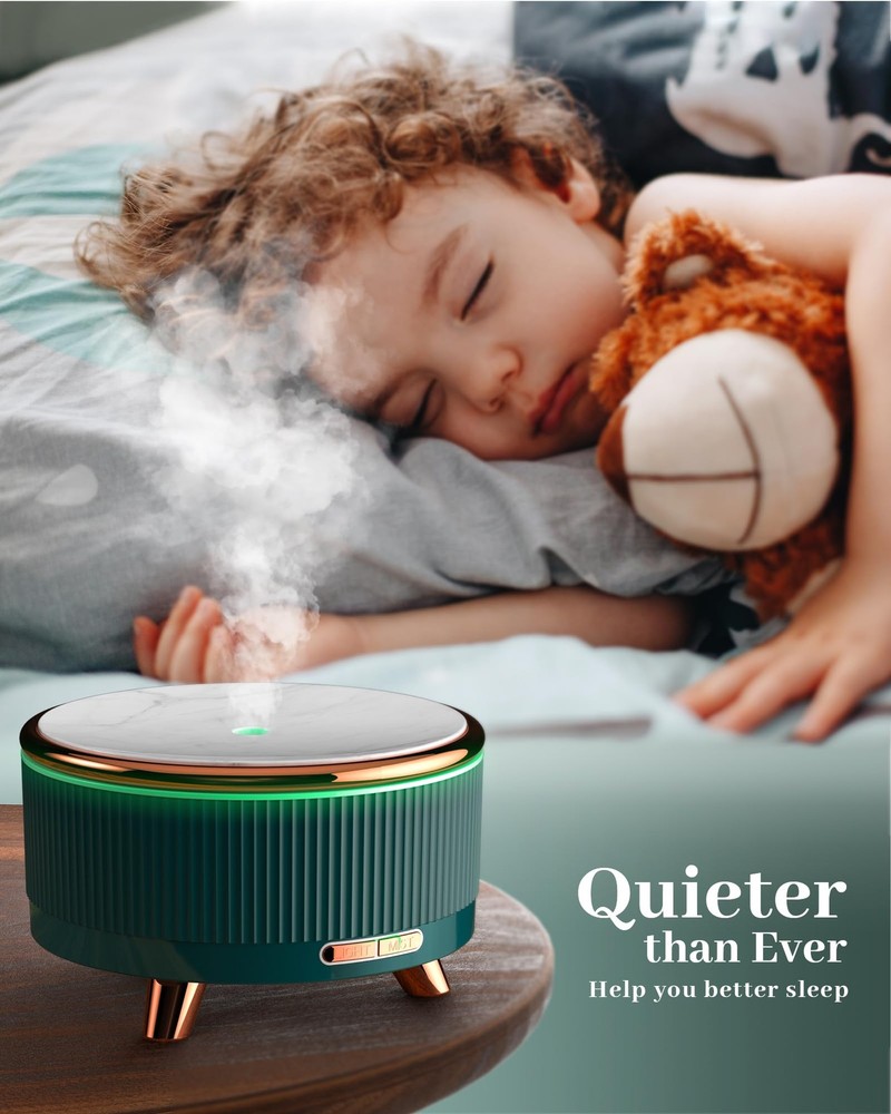 Essential Oil Diffuser for Home, Diffusers Oils Large Green