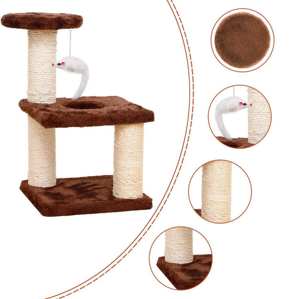 Cat Tree Cat Tower Scratching Posts Cat Condo Activity Centre Climbing Frame