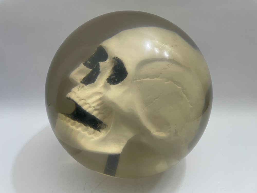 Ebonite Skull Bowling Ball / Please Read