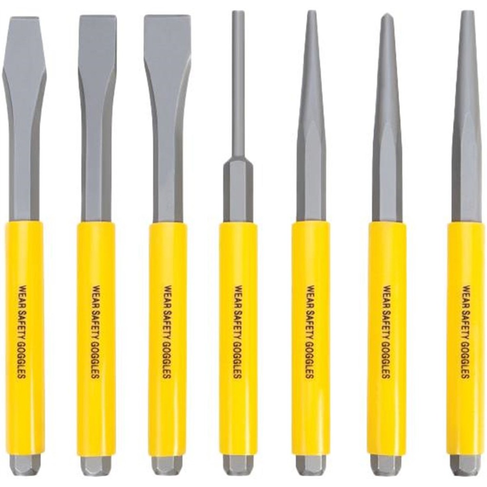 Performance Tool 7 PC PUNCH / CHISEL SET W7510
