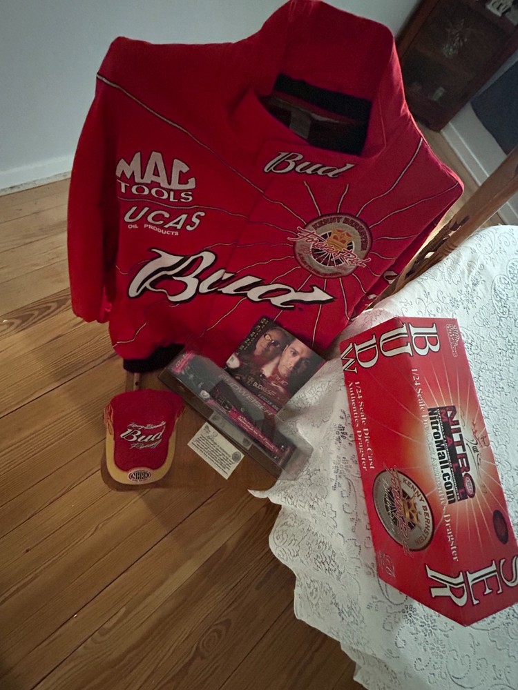 Kenny Bernstein signed memorabilia