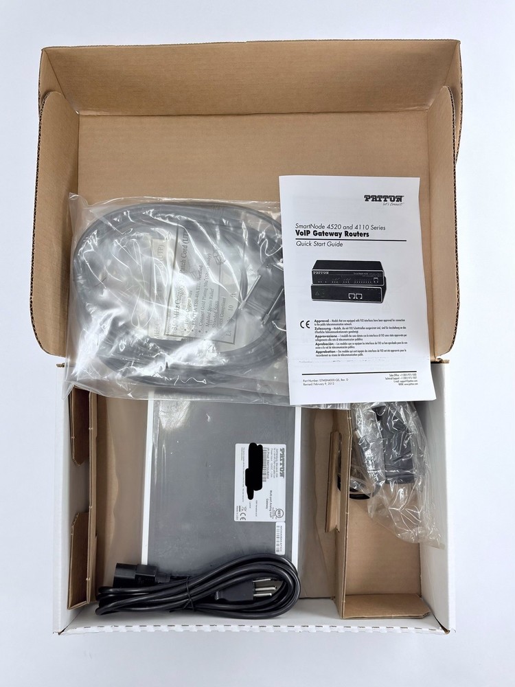 Patton SN4112 SmartNode Multi-port Analog VoIP Gateway