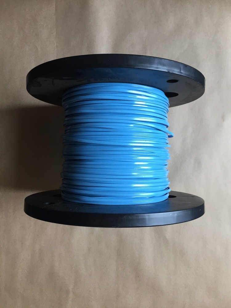 NEW 4 Conductor, 7/36tc Flat Cable - BLUE
