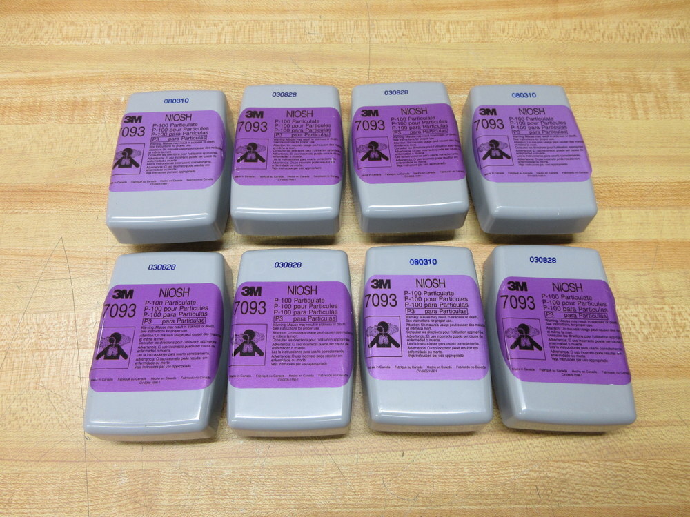 3M 7093 Niosh Particulate Filter (Pack of 4)
