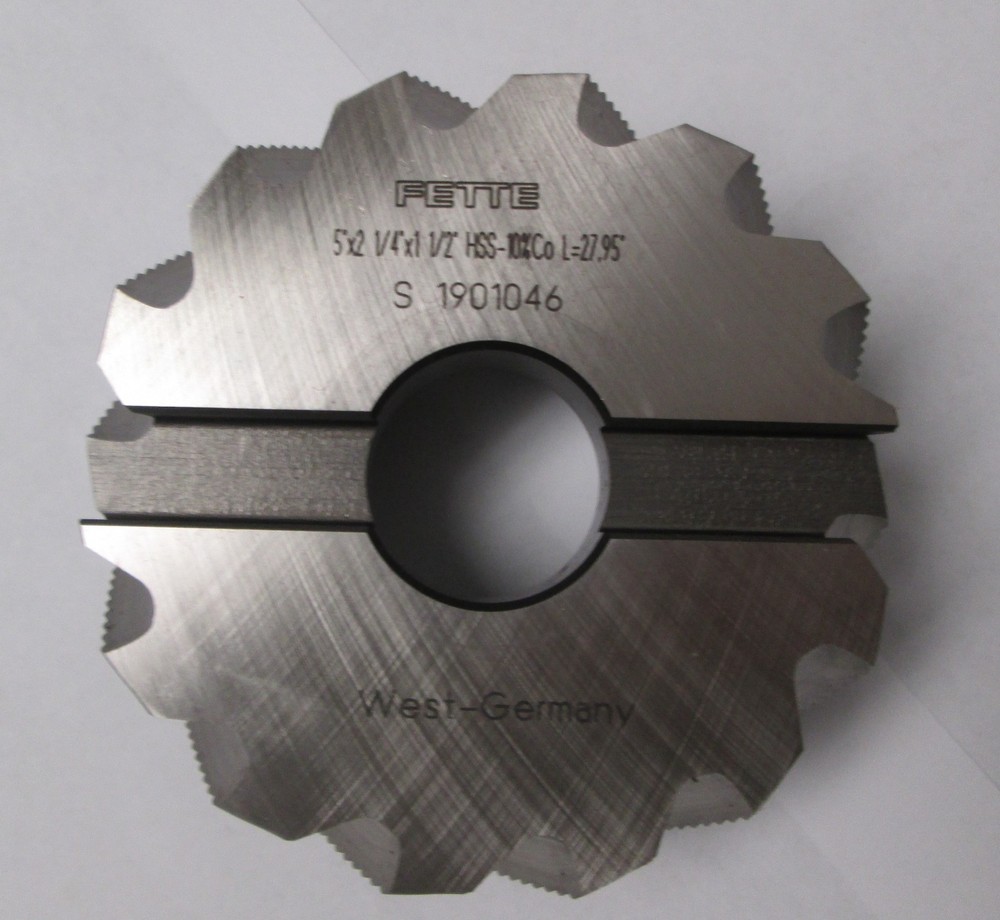 10% Cobalt Shell End Mill, 4" Diameter