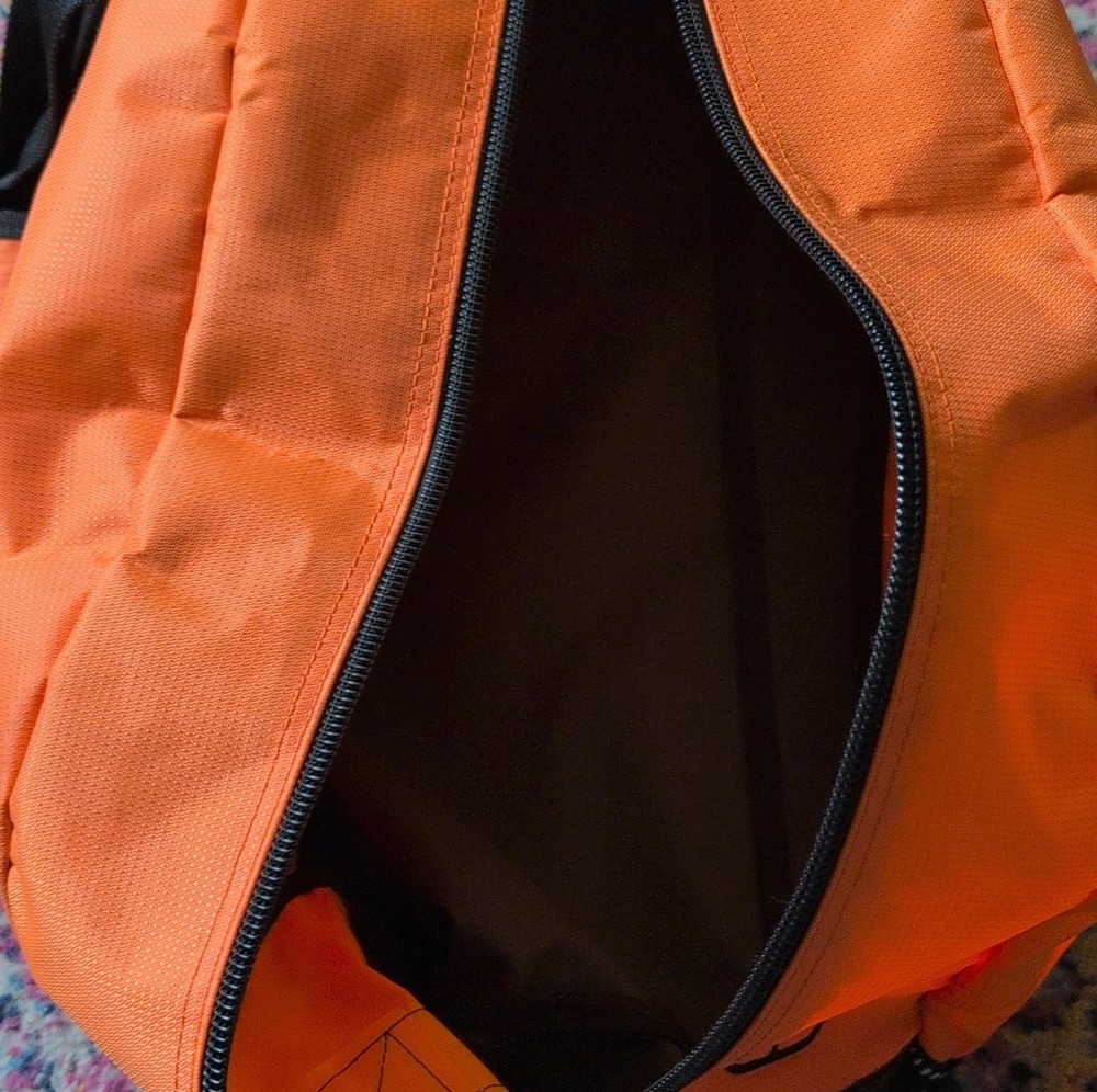 OGIO Half Dome Orange Black Polyester Gym Bag Zip Adjustable Strap