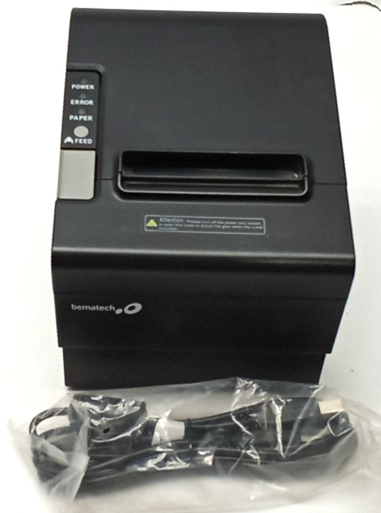 Bematech LR2000 Desktop Thermal Receipt Printer with USB Cable +WC698