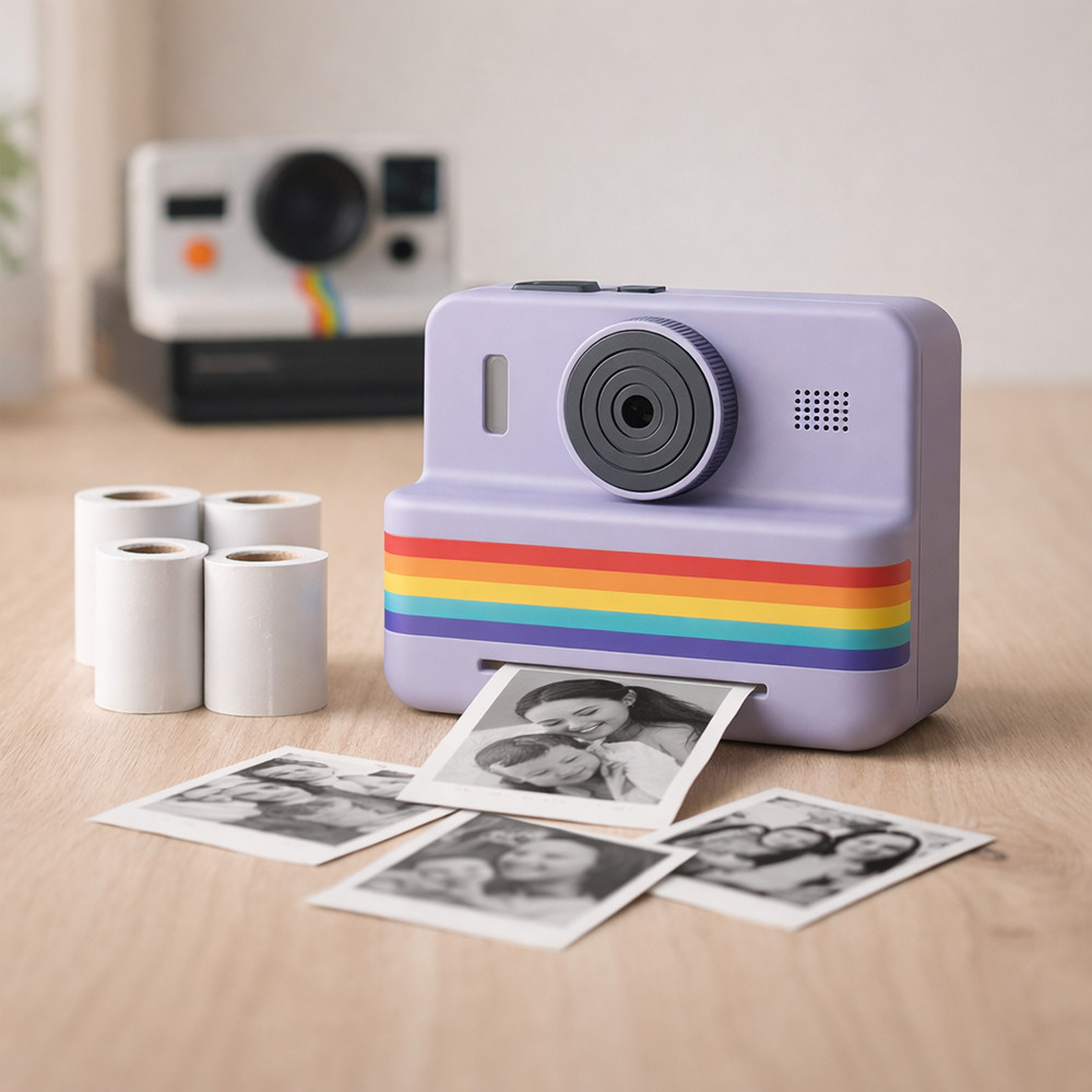 Polaroid Style Mini Instant Camera - Lilac