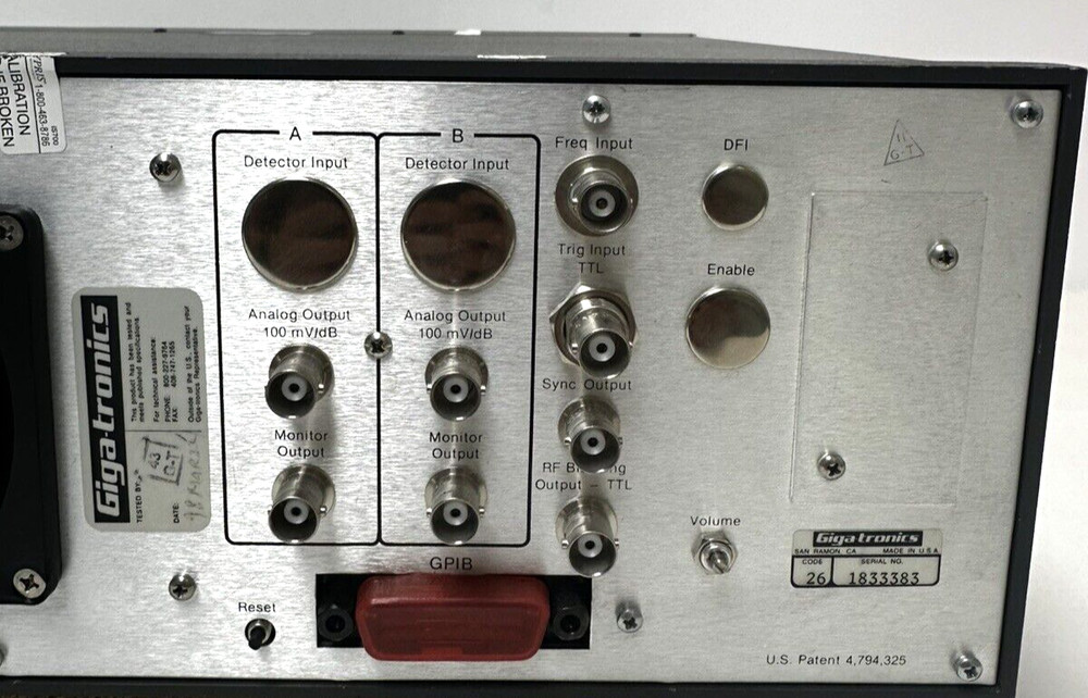 Gigatronics 8502A Peak Power Meter