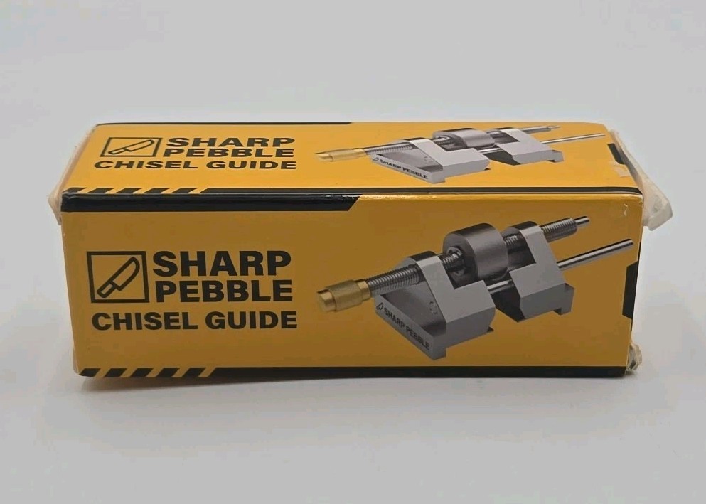 Sharp Pebble Honing Guide - Chisel & Plane Sharpening Jig - Fits Chisels 0.25' t