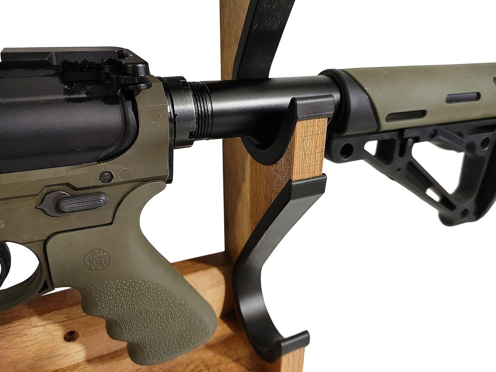Sleek 4-Gun Wall Organizer - Easy Assembly