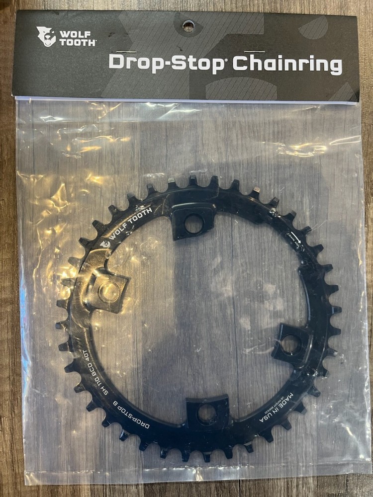Wolf Tooth Drop-Stop Chainring, 110 BCD, 40T
