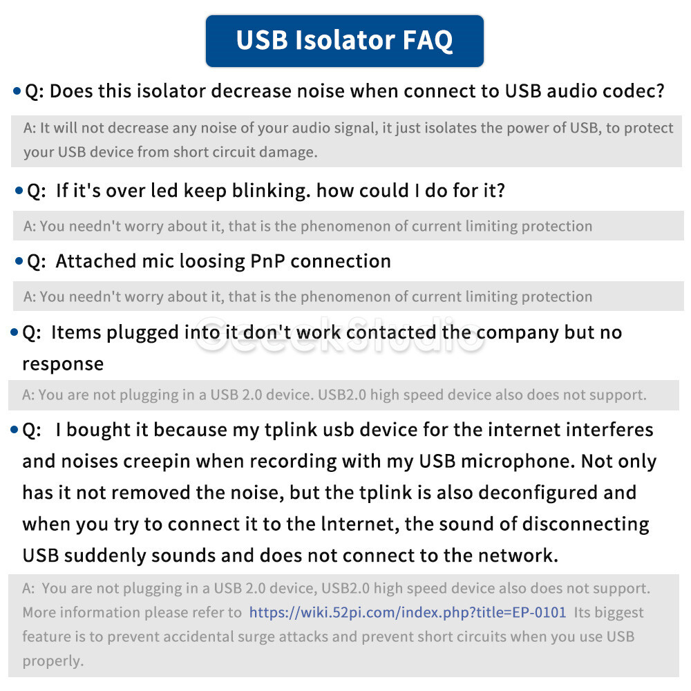 USB Isolator Module Digital Isolation USB to USB Voltage Board Protection