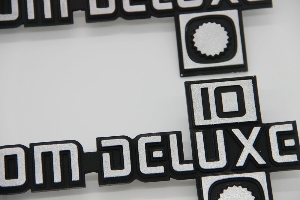 for Chevrolet Custom Deluxe 10 Badge Emblem Insert SET