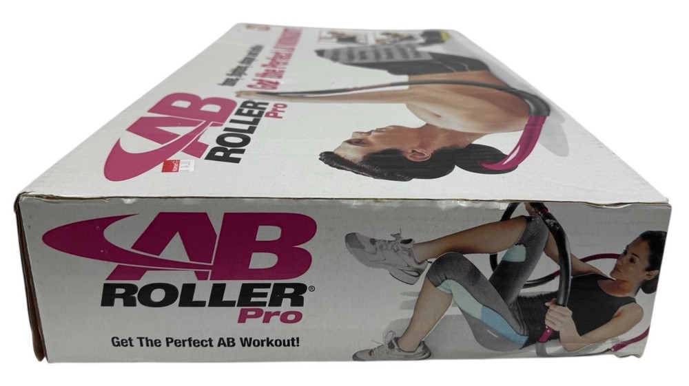 Ab Roller Pro Original Purple Abdominal Exercise Stabilizer Crunch Rocker